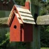 Heartwood Bluebird Manor Bird House -Gardeners Sales Store 8591068rw 01v heartwood bluebird manor bird house redwood
