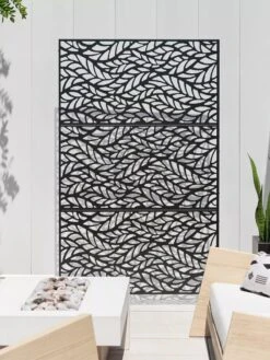 Veradek 3-Panel Privacy Screen Set, Flowleaf 12 Veradek 3-Panel Privacy Screen Set, Flowleaf -Gardeners Sales Store 8599187 09V tif