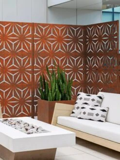 Veradek 3-Panel Privacy Screen Set, Star -Gardeners Sales Store 8599205 06V tif