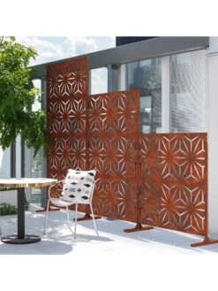 Veradek 2-Panel Privacy Screen Set, Star -Gardeners Sales Store 8599214 04v