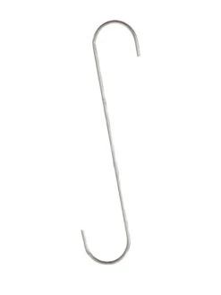 Heavy-Duty S-Hooks 12", Set Of 5