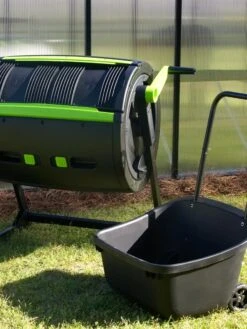 Maze Compost Tumbler And Cart Combo -Gardeners Sales Store 8609198 09V tif