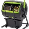 Maze Compost Tumbler And Cart Combo -Gardeners Sales Store 8609198 11V maze compost tumbler 65 gallon and combo cart tif