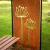 Queen Anne's Lace Corten Steel Screen -Gardeners Sales Store 8609526 0515 tif