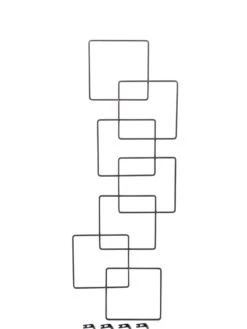 Building Blocks Wall Trellis, 45" 9 Building Blocks Wall Trellis, 45" -Gardeners Sales Store 8610183 3933 tif