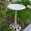Twin Bird Floral Motif Birdbath -Gardeners Sales Store 8610558 02v twin bird floral motif birdbath