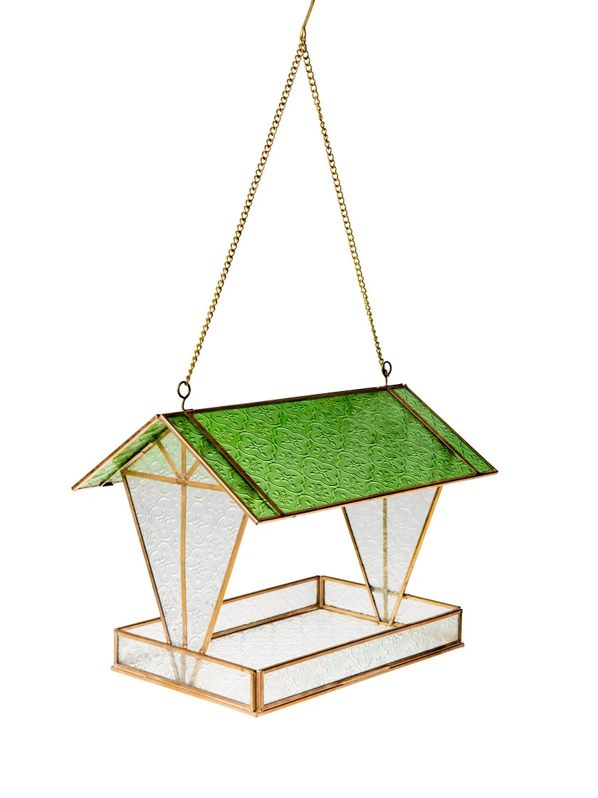 Glass Hut Bird Feeder 5 Glass Hut Bird Feeder - Image 3