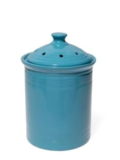 Ceramic Ribbed Compost Crock -Gardeners Sales Store 8611027 0863 tif