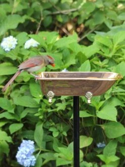 Copper Bathtub Birdbath -Gardeners Sales Store 8612202 03v