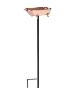 Copper Bathtub Birdbath -Gardeners Sales Store 8612202 05v