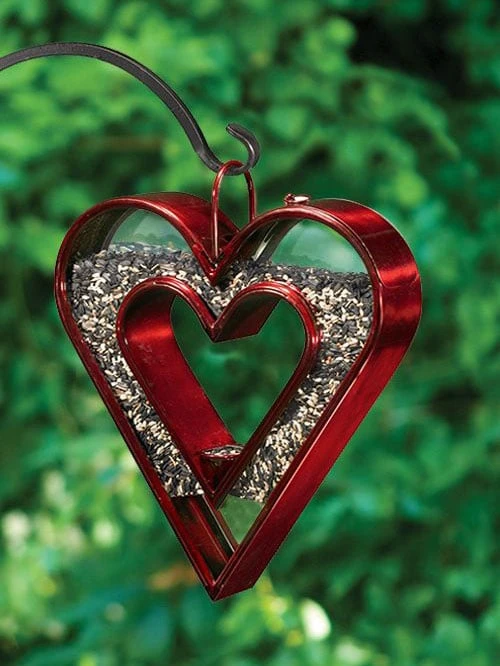 Heart Fly-Thru™ Bird Feeder 3 Heart Fly-Thru™ Bird Feeder