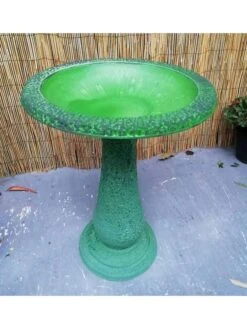 Exaco Enduro Clay Birdbath -Gardeners Sales Store 8612394gr 03v