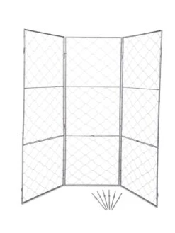 Chicken Wire Pea Trellis 15 Chicken Wire Pea Trellis -Gardeners Sales Store 8612718 0050