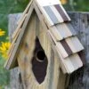 Vintage Wren Bird House -Gardeners Sales Store 8612783 01v heartwood vintage wren bird house