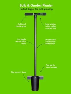 Yard Butler® Long Handled Bulb Planter -Gardeners Sales Store 8613157 03v