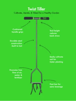 Yard Butler® Twist Tiller 7 Yard Butler® Twist Tiller -Gardeners Sales Store 8613177 02v